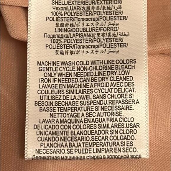 BCBGeneration Pink Paisley Sweetheart Long Sleeve Dress, Size 10, Mini - Picture 8 of 10